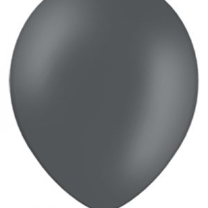 100 st 23 cm - MEGAPACK - Mörkgrå Ballonger -