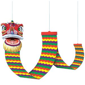365 cm Kinesisk Drake Takdekoration - Chinese New Year -