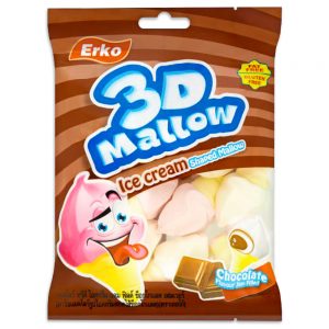 3D Marshmallows med Chokladfyllning - ASBA