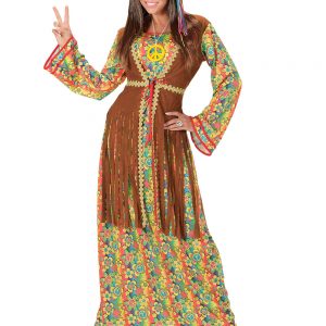 60-tals Hippie Babe Damkostym -