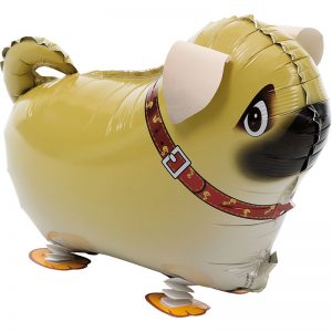AirWalker Mops Folieballong 46x40 cm -