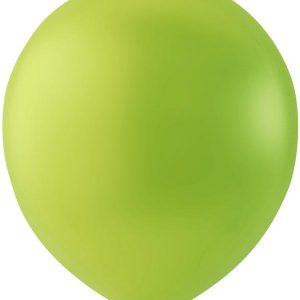 Äppelgröna Ballonger 23 cm - 100 stk MEGAPACK -