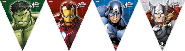 Avengers Heroes Vimpelgirlang I Papp -