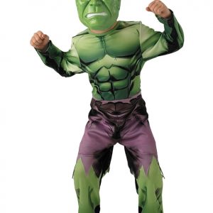 Avengers Hulken Dräkt Barn Deluxe -