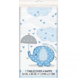 Baby Shower Boy Bordsduk Umbrellaphant -