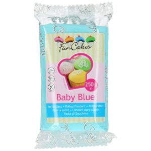Babyblå Sockerpasta Baby Blue -