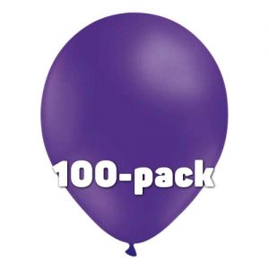Ballonger Lila - 100-pack - Ballongkungen AB