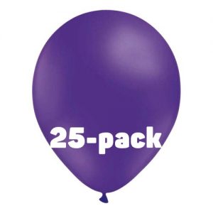 Ballonger Lila - 25-pack - Ballongkungen AB
