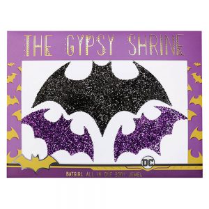 Batgirl Glittriga Kropps Stickers - RUBIES
