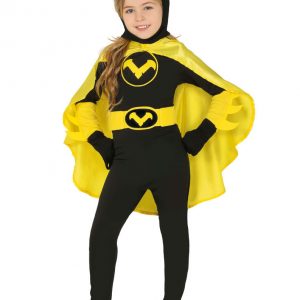 Batgirl Inspirerad Dräkt för Barn -