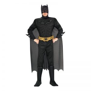 Batman Dark Knight med Muskler Maskeraddräkt - Medium - Rubies Costumes Co.