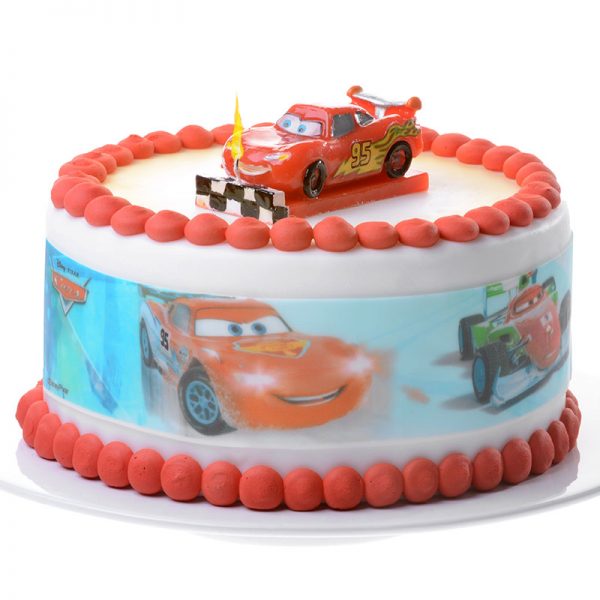 Bilar Cars 2 Tårtband Sockerpasta -