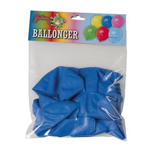 Blå ballonger 10-pack -