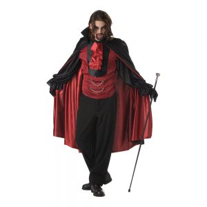 Blodtörstig Vampyr Maskeraddräkt - Medium - California Costumes