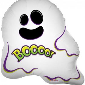 Boooo! - Spöke Folieballong 46 cm -