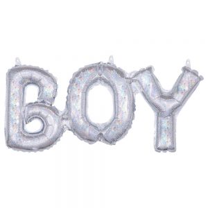 Boy Holografisk Folieballong - AMSCAN