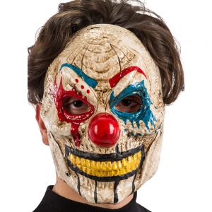 Clown Mask med Rörlig Käke -