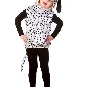 Dalmatiner Hunddräkt med Luva Barn -