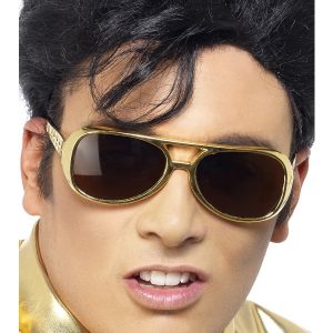 Elvis Guld Glasögon -