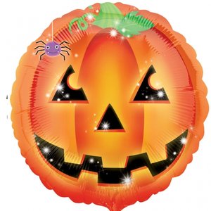 Folieballong - Playful Pumpkin 45 cm -