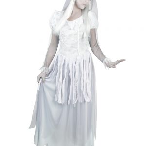 Gothic Ghost Brud Kostym -