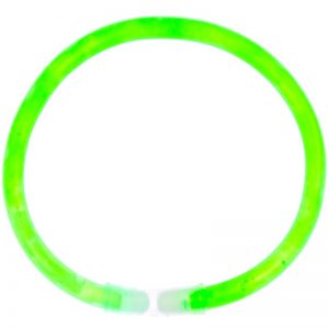 Grön Glow Stick Halsband -