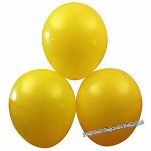 Gula ballonger - 25 st -