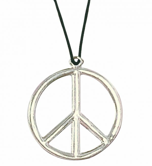 Halsband Peace märke -