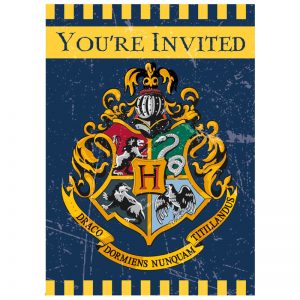 Harry Potter Inbjudningskort -