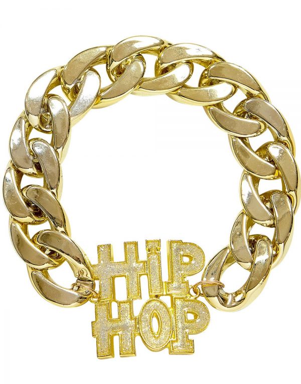 Hip Hop Guldfärgat Armband -