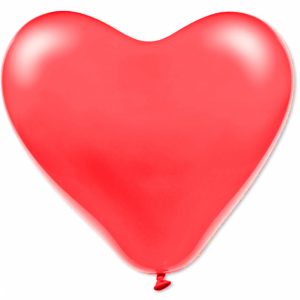 Hjärtballonger Röda -