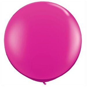 Jätteballong - Magenta 80 cm -