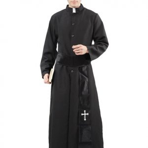 Katolsk Präst Kostym Maskeraddräkt -