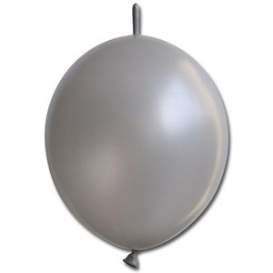 Kedjeballonger - Metallic Silver -