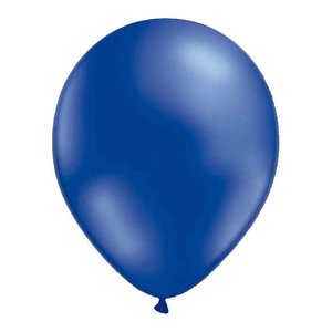 Latexballonger - Metallic Blå -