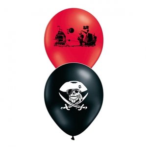 Latexballonger - Pirater 10-pack -
