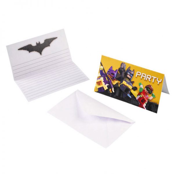 Lego Batman Inbjudningskort -