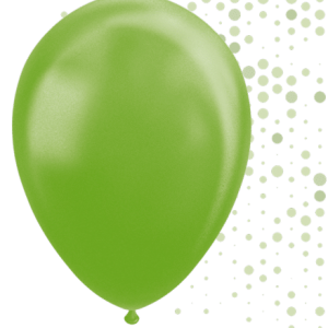 Limegröna ballonger 5-pack -