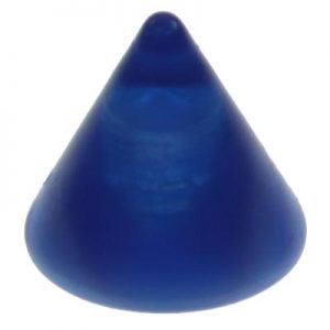 Marble Spike - Blå Akrylkula - 3 mm kula för 1