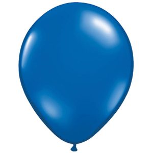 Metallic Ballonger Blå -