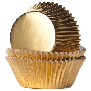 Muffinsformar Guld -