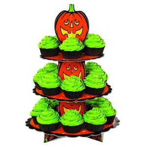 Muffinsställ Halloween Pumpor -