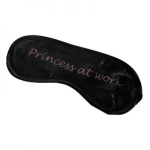 Ögonmask med Text - Princess at work - Out of the Blue