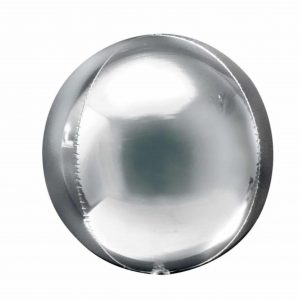 Orbz heliumballong silver -