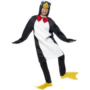 Pingvin maskeraddräkt vuxen -