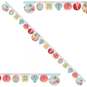 Princess Dare To Dream Happy Birthday Banderoll -