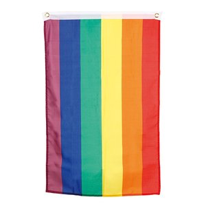 Regnbågsflagga 90 x 150 cm -
