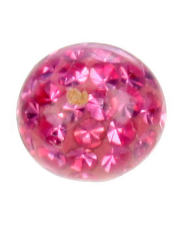 Shiny Stones Rosa - 4 mm Akrylkula till 1