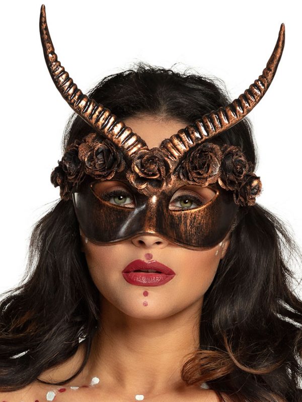 Venetiansk Mask med Horn -