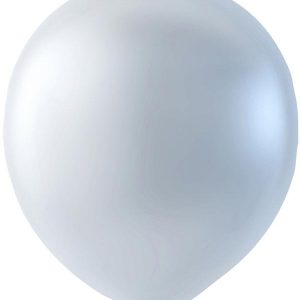 Vita Pärlemor Ballonger 23 cm - 100 stk MEGAPACK -